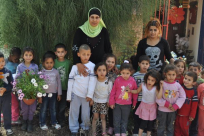 بالصور: فعاليات يوم الأم في روضة العنب بمدينة الرملة